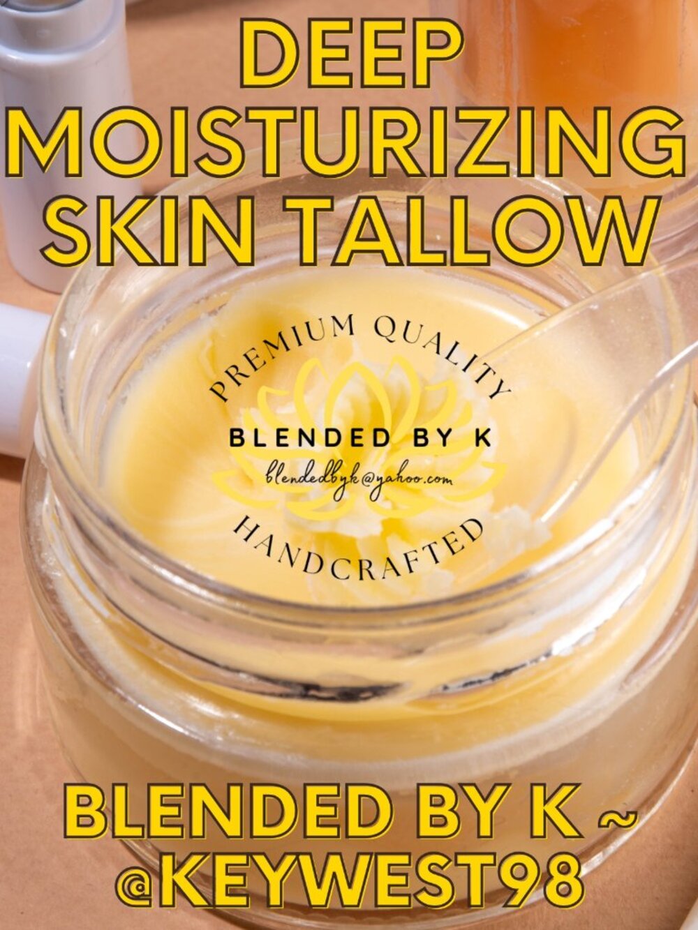 Bundle of 2 Reserved for @bargaintwins ~ Moisturizing Whipped Skin Tallow ~ 4oz - Picture 2 of 9